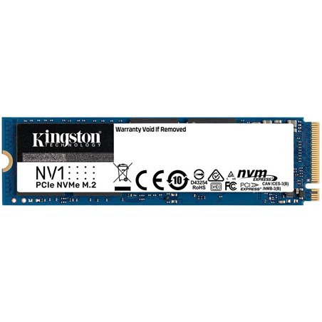 Kingston 1TB NV1 M.2 2280 NVMe SSD, up to 2100/1700MB/s, EAN: 740617316681