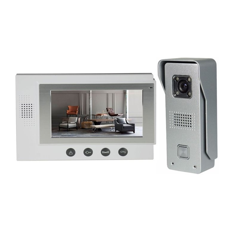 Videointerfon color 7" Tongwei alb DP-701 Videointerfon color 7" Tongwei alb DP-701