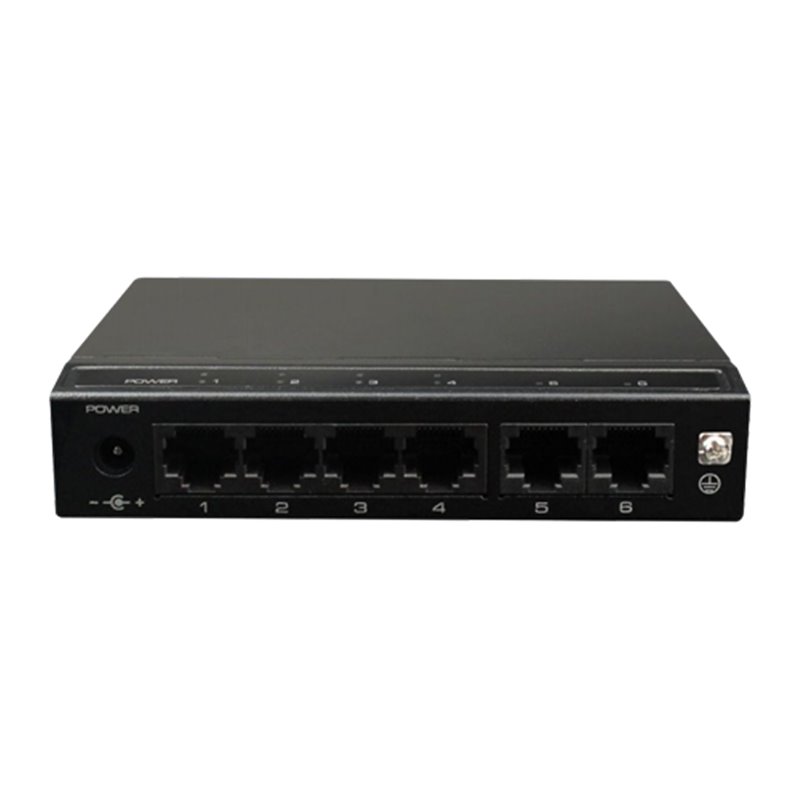 Switch 4 porturi PoE+, 2 porturi uplink - UTEPO SF6P-HM Switch 4 porturi PoE+, 2 porturi uplink - UTEPO SF6P-HM