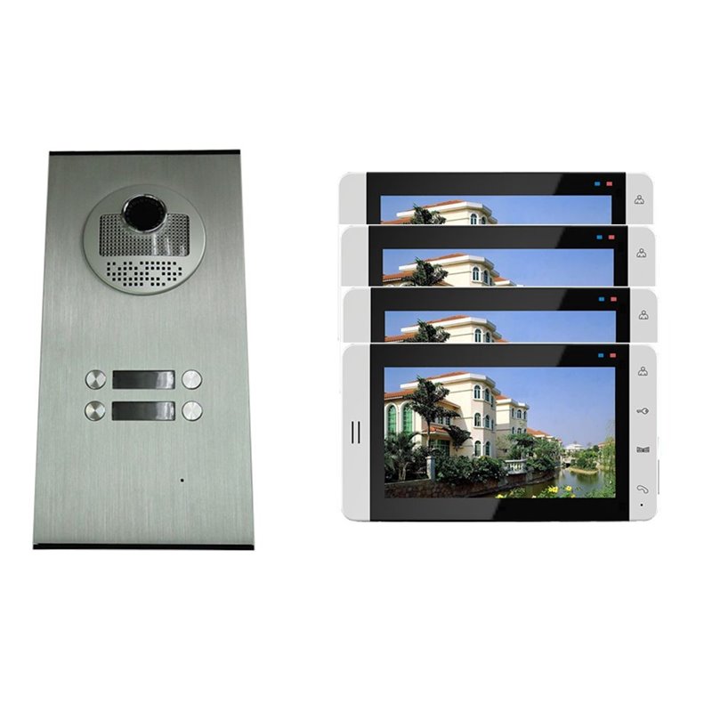 Videointerfon color 7" 4 familii Tongwei DP-705 Videointerfon color 7" 4 familii Tongwei DP-705