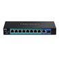 Switch 8 porturi Gigabit PoE+ 58W, 1 port Gigabit, 1 port SFP - TRENDnet TE-GP102 Switch 8 porturi Gigabit PoE+ 58W, 1 port Gigabit, 1 port SFP - TRENDnet TE-GP102