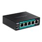 Switch 4 porturi Fast Ethernet Long Range 250m PoE+ 60W, 1 port Fast Ethernet - TRENDnet TE-FP051