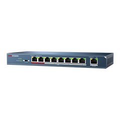Switch 8 porturi PoE, 1 port uplink- HIKVISION DS-3E0109P-E-M