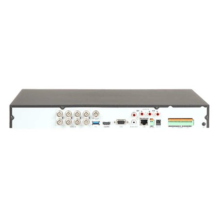 DVR AcuSense 8 ch. video 8MP, Analiza video, AUDIO 'over coaxial' - HIKVISION iDS-7208HUHI-M2-SA