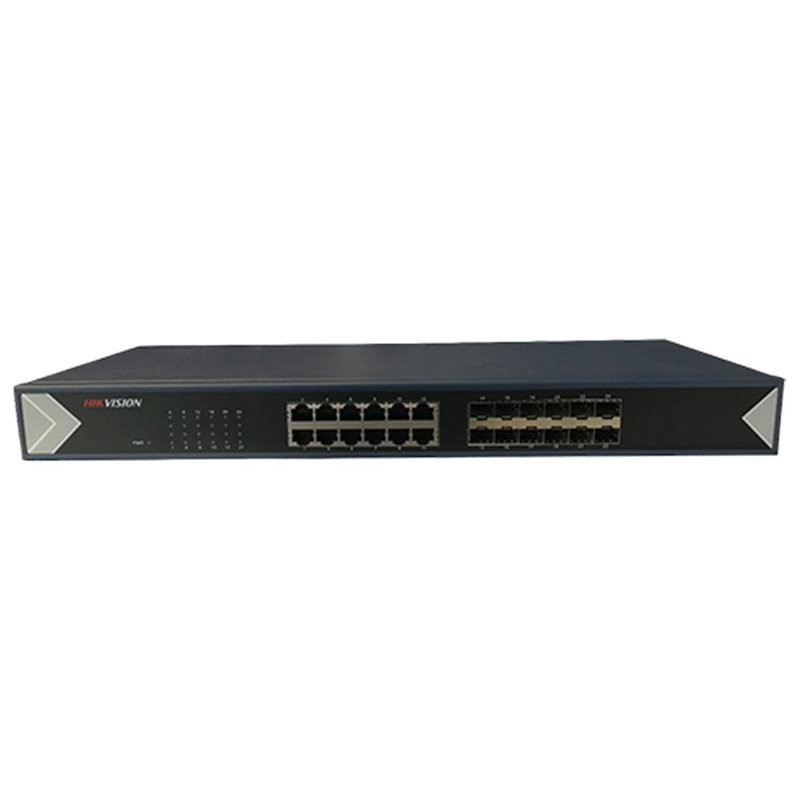 Switch 24 porturi gigabit, 12 porturi RJ45 + 12 porturi SFP - Hikvision DS-3E0524TF Switch 24 porturi gigabit, 12 porturi RJ45 + 12 porturi SFP - Hikvision DS-3E0524TF
