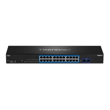 Switch 24 porturi Gigabit, 2 porturi SFP+ 10G - TRENDnet TEG-30262