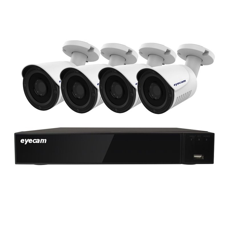 Sistem Supraveghere Exterior 4 Camere Starvis 2MP Sistem Supraveghere Exterior 4 Camere Starvis 2MP