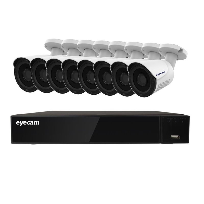 Sistem Supraveghere Exterior 8 Camere Starvis 2MP Sistem Supraveghere Exterior 8 Camere Starvis 2MP