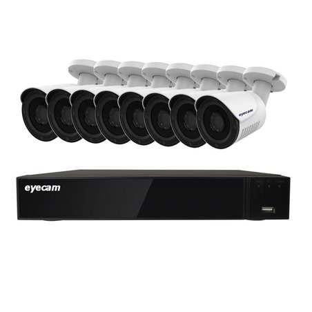 Sistem Supraveghere Exterior 8 Camere Starvis 2MP