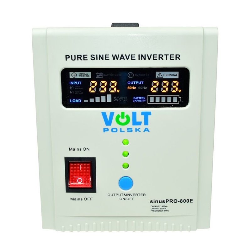 UPS centrala termica VOLT sinus PRO-800E 800VA 500W 12V UPS centrala termica VOLT sinus PRO-800E 800VA 500W 12V
