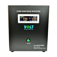 UPS centrale termice VOLT sinus PRO-800W 800VA 500W 12V