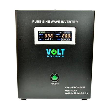 UPS centrale termice VOLT sinus PRO-800W 800VA 500W 12V