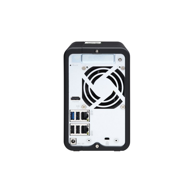 NAS QNAP 2BAY 2GHZ 4GB TWR SATA