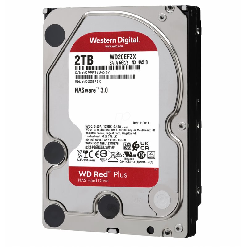 WD HDD3.5 2TB SATA WD20EFZX