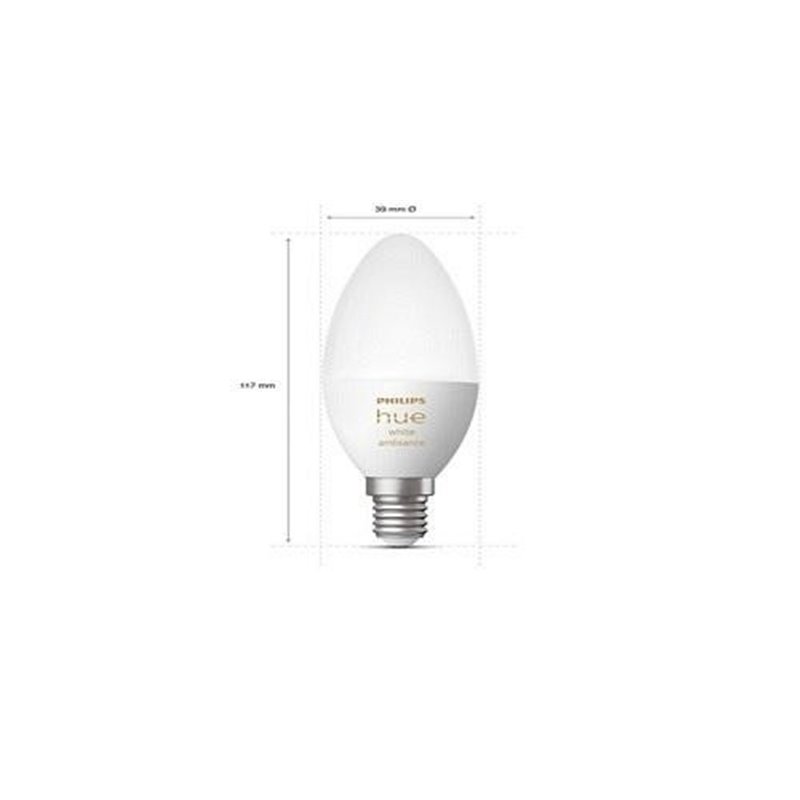 BEC LED PHILIPS HUE E14 B39 5.2W(40W)