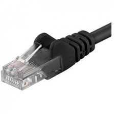 Patchcord UTP RJ45 Cat.5e 0.5m NEGRU