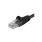 PACHCORD UTP RJ45 Cat.5e 0.25m NEGRU