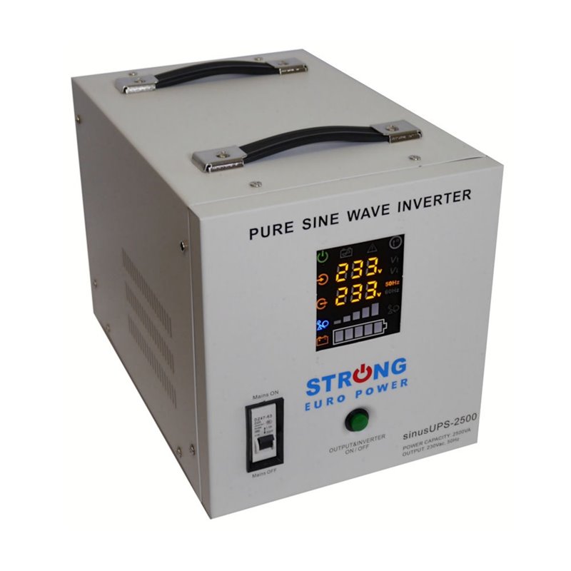 UPS centrale termice Strong Euro Power 2500VA 1800W Tensiune baterie 24V (2 x 12V) UPS centrale termice Strong Euro Power 2500VA 1800W Tensiune baterie 24V (2 x 12V)