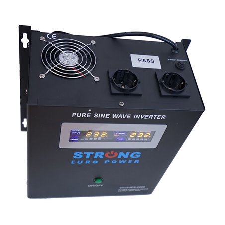 UPS centrala termica Strong Euro Power W 2000VA 1400W Tensiune baterie 24V (2 x 12V)