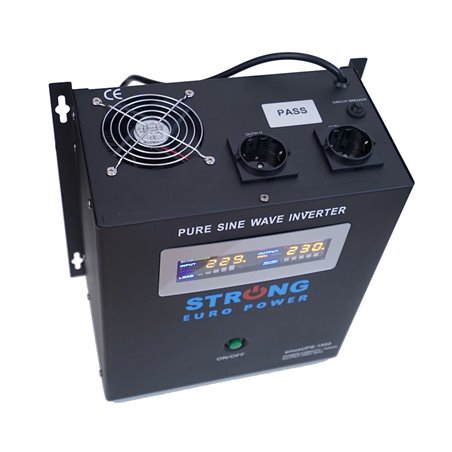 UPS centrala termica Strong Euro Power W 1500VA 1050W Tensiune Baterie 24V (2 x 12V)