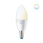 BEC LED PHILIPS WiZ WHITES C37  E14 4.9W