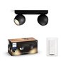 SPOT LUMINOS DUBLU BUCKRAM PHLIPS HUE