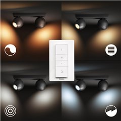 SPOT LUMINOS DUBLU BUCKRAM PHLIPS HUE
