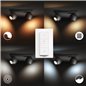 SPOT LUMINOS DUBLU BUCKRAM PHLIPS HUE