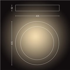 PLAFONIERA LED PHILIPS PENTRU BAIE ADORE