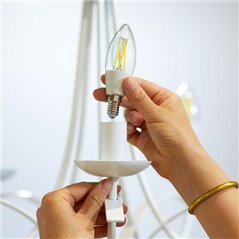 BEC LED PHILIPS WiZ WHITES C35, E14