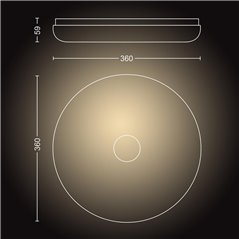 PLAFONIERA LED PHILIPS 8718696175835