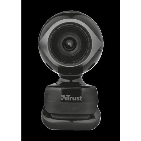 Trust Exis Webcam - black/silver