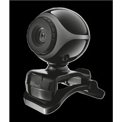Trust Exis Webcam - black/silver