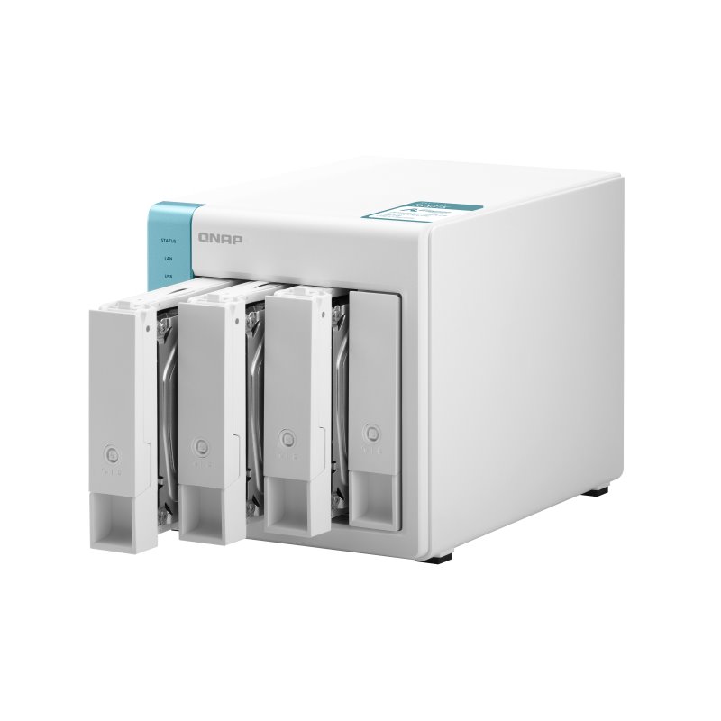 NAS QNAP 341K 4BAY 2.7GHZ 1GB TWR SATA