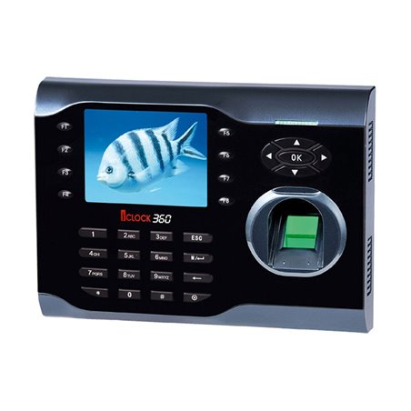 Sistem pontaj cu cititor de amprenta,cu ecran TFT, FR-iclock360