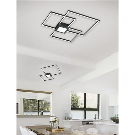PLAFONIERA LED INT. TRIO HYDRA SQUARE