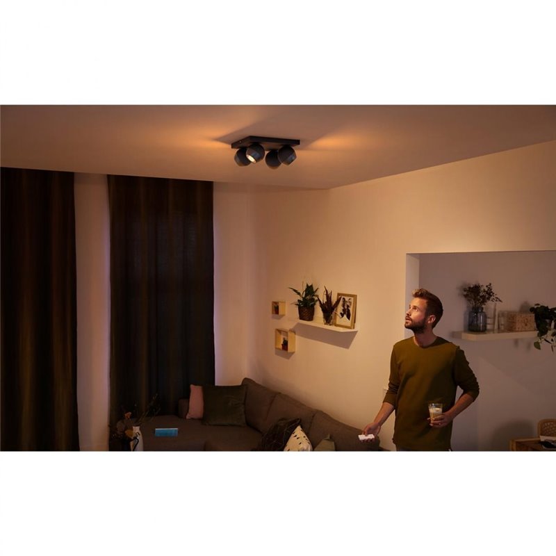 SPOT LED PHILIPS HUE BUCKRAM 4X5.5W