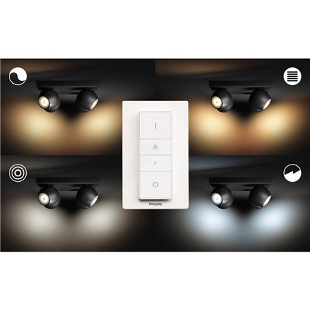 SPOT LED PHILIPS HUE BUCKRAM 4X5.5W