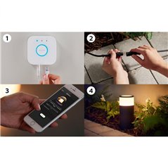 STALP LED RGBW EXT. PHILIPS CALLA HUE